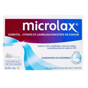 Microlax Ad Gel Canules 5ml  X12