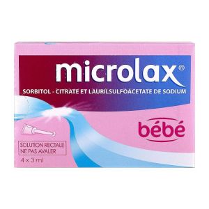 Microlax Bb Gel T Canules 3ml  X4