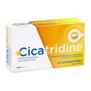 Cicatridine Suppositoire 10