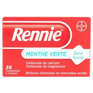 Rennie Cps Sans Sucre Bte 36