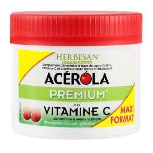 Herbesan Acerola Premium Cure comprimés boite de 90