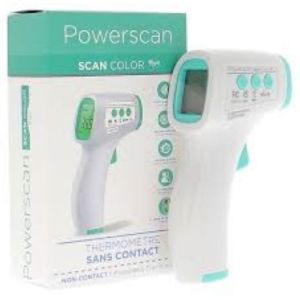 Powerscan Thermomètre Sans /contact Scan