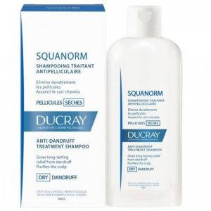 Squanorm Shampoing Traitement Pellicules seches 200ml