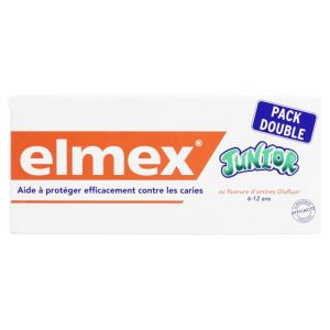 Elmex Dent Junior 75ml X2
