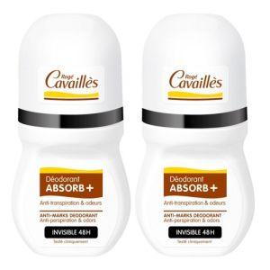 Déodorant Absorb+ Invisible Roll-On Lot de 2X50ml