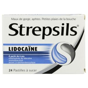 Strepsils Lidocaine 24 Pastilles