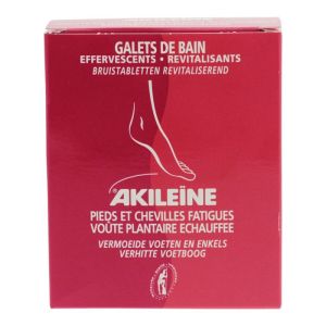 Akileine Galets De Bain Effervescents pieds échauffés