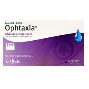 Ophtaxia Sol Lavante Oculaire 5ml boite de 10 unidoses