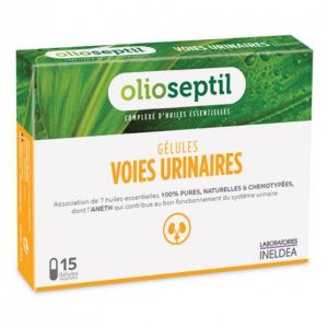 Olioseptil Voies Urinaires Gélules boite de 15