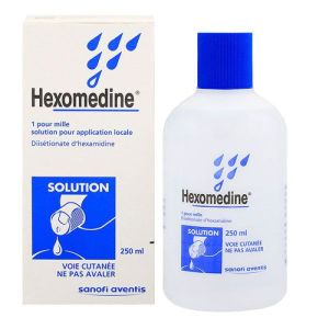 Hexomedine Sol 1pmil Fl 250ml