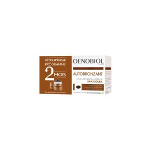 Oenobiol Autobronzant peaux normales Lot de 2 boites de 30