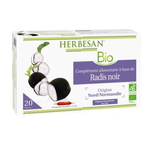 Herbesan Radis Noir Ampoules 20