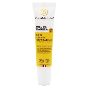 Cicamanuka Soin Lèvres Réparateur 10% de miel de Manuka