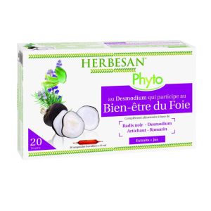 Herbesan Phyto Desmodium Digestion Ampoules 20