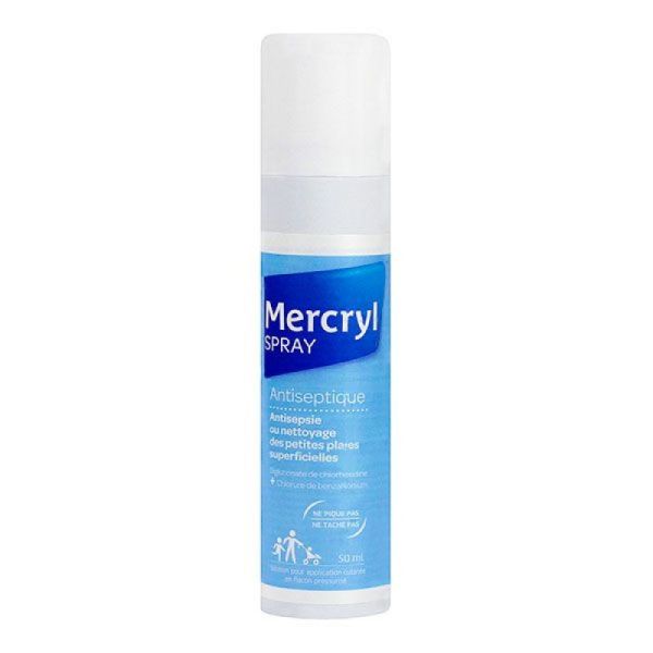 Mercryl Spray Sol Applic Cutanée