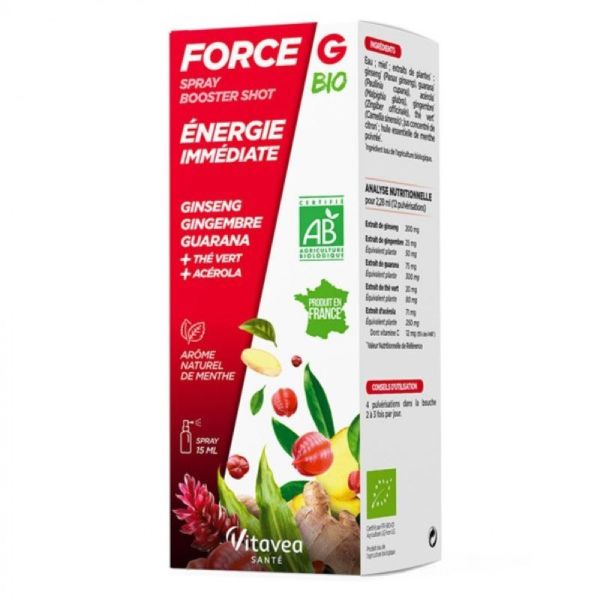 Force G Booster Bio Spray Fl 15ml