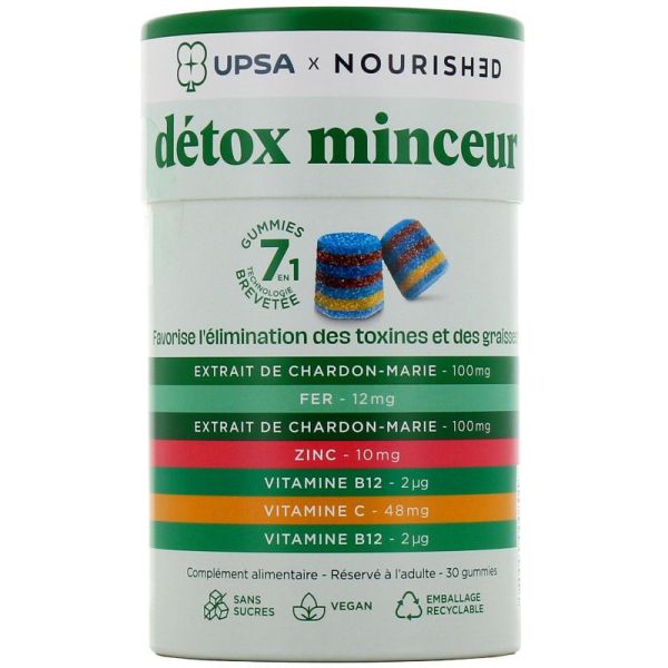 Nourished Détox Minceur 7en1 Gummies