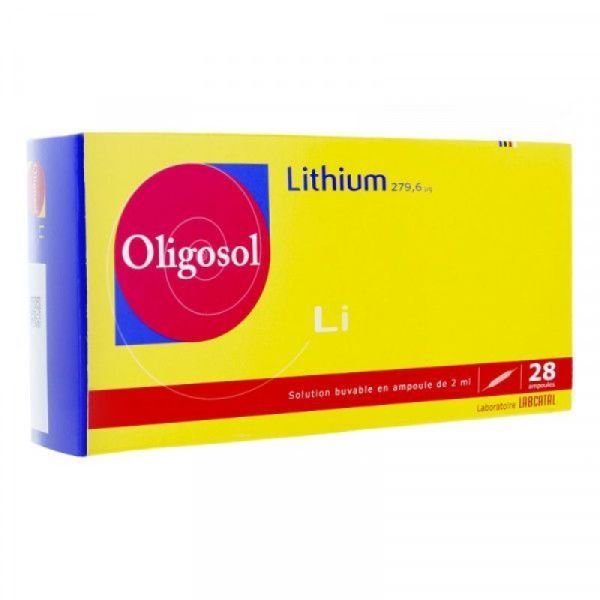 Oligosol Lithium Amp 2ml 28