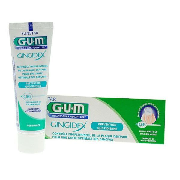 Butl Gum Gingidex prévention Dentifrice Tb 75ml