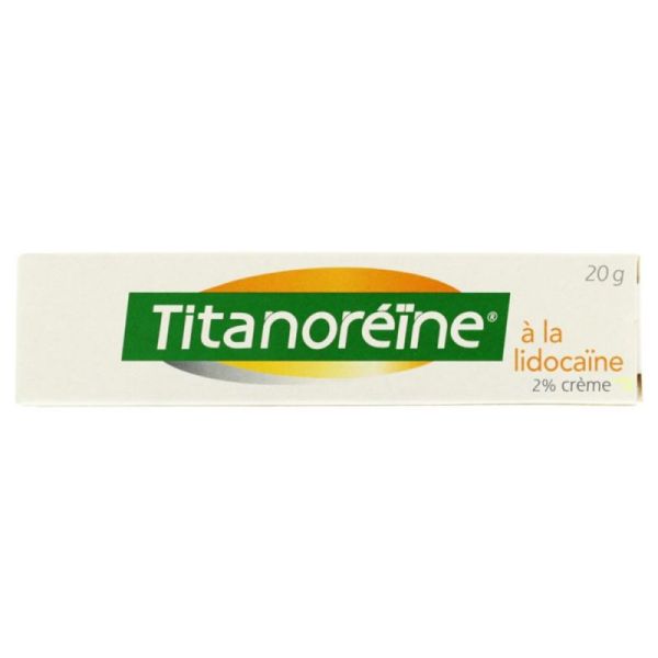 Titanoréine à La Lidocaïne Crème