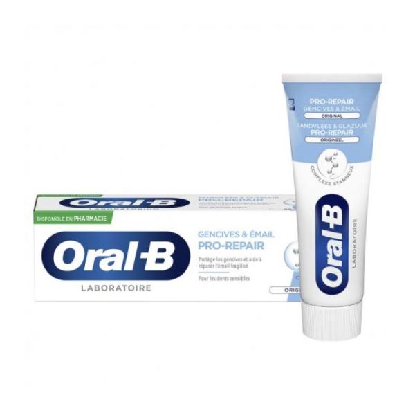 PRO-REPAIR ORIGINAL - Dentifrice Gencives et Email 75 ml
