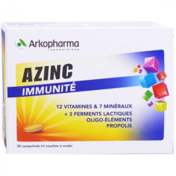 Azinc Immunité Comprimés boite de 30