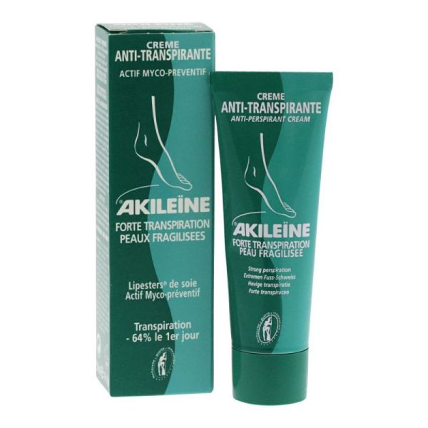 Akileine Crème Antitranspirante Myco-prévention