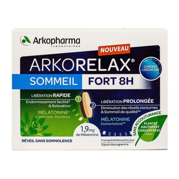 Arkorelax Sommeil Fort 8h Cpr