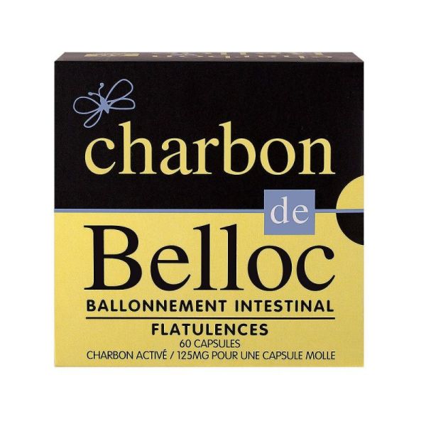 Charbon De Belloc 60 Caps