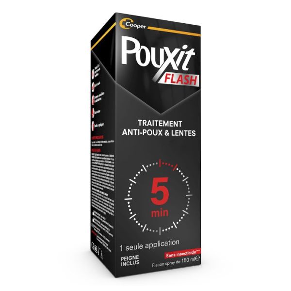 Pouxit Flash Anti-poux&lente 150 ml