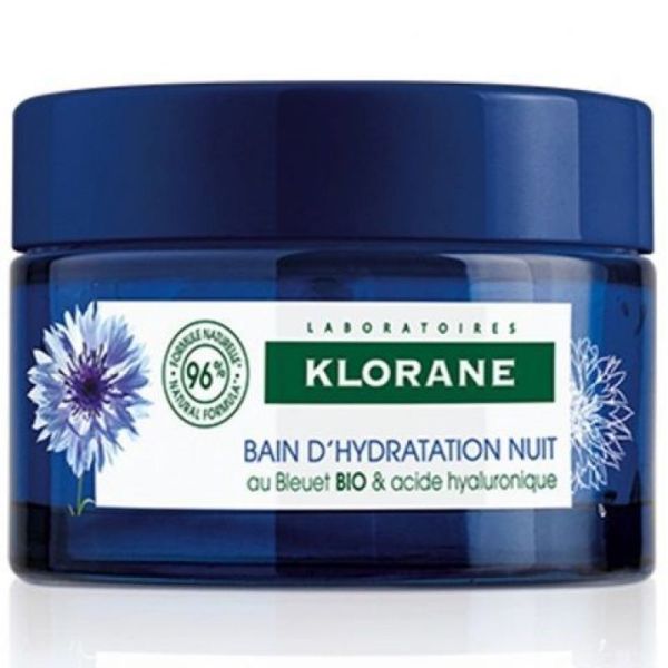 Bain d'Hydratation Klorane au Bleuet Bio et à l'acide hyaluronique