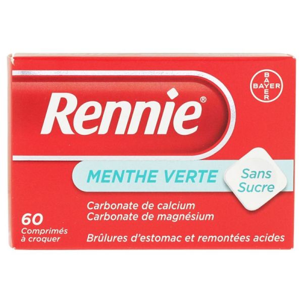 Rennie Cps Sans Sucre Bt 60